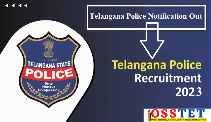 Telangana Police Recruitment 2023 Notification Out