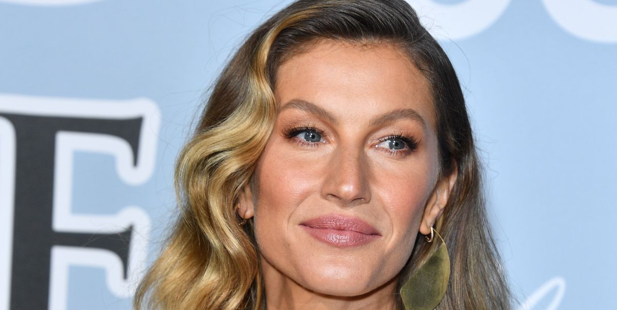 Gisele Bündchen Looks Completely Unrecognizable with Vampiric Blood-Red Hair