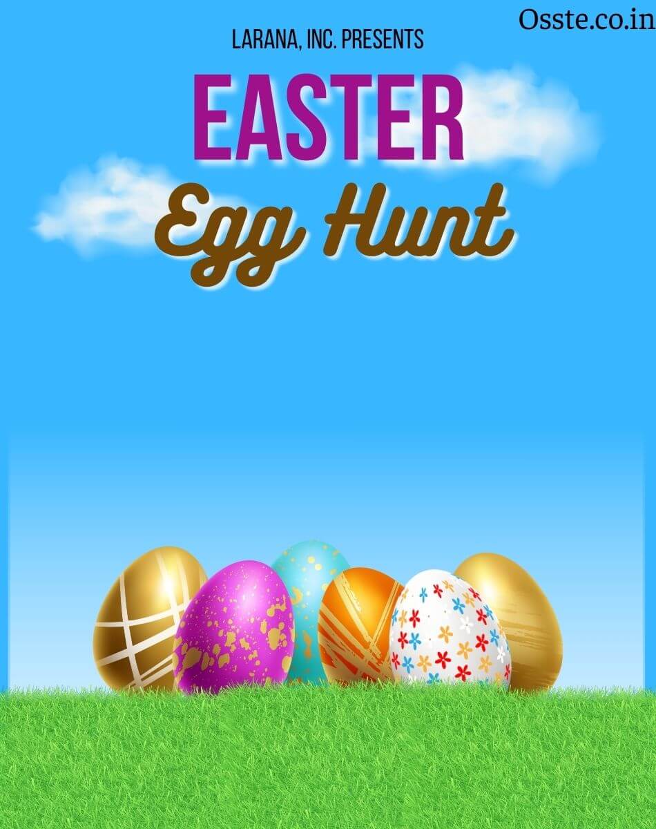 Free printable easter egg hunt game