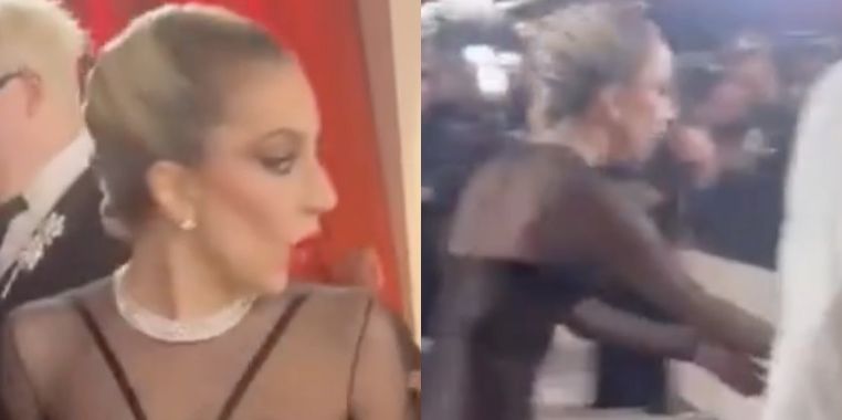 Lady Gaga Rushed to Help During 2023 Oscars Red Carpet Incident and Fans Are Applauding Her