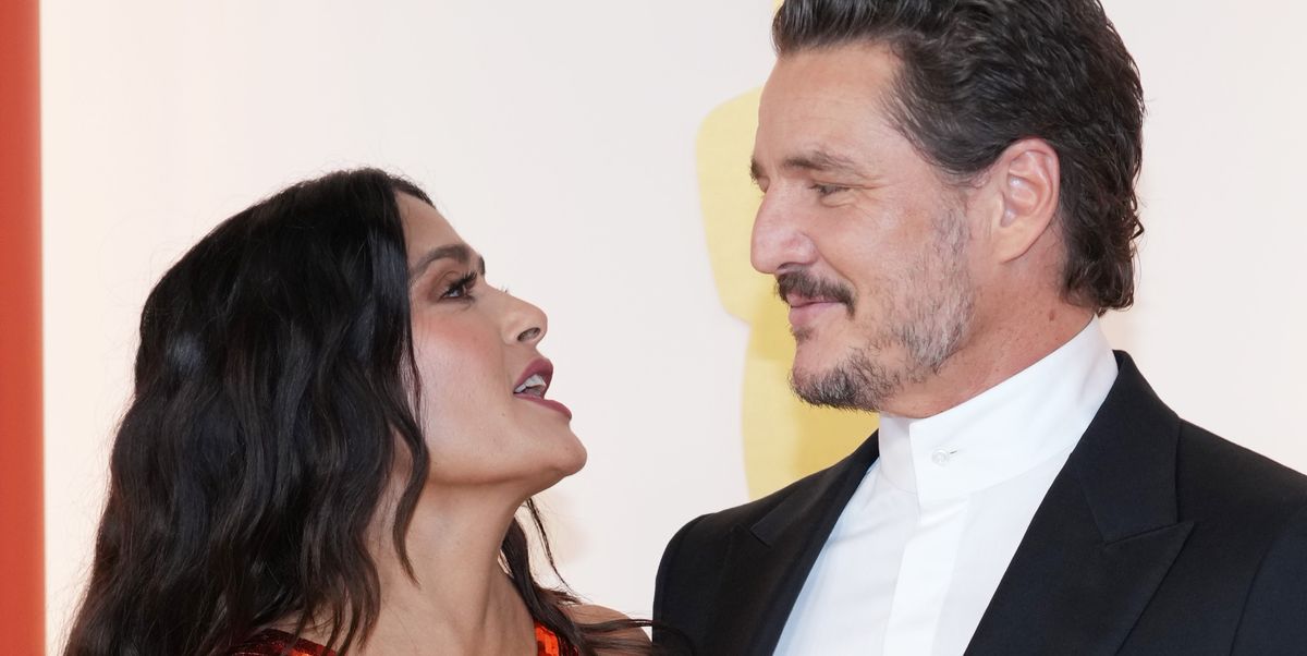 See the Amazing Behind-the-Scenes Photo of Pedro Pascal and Salma Hayek at the 2023 Oscars