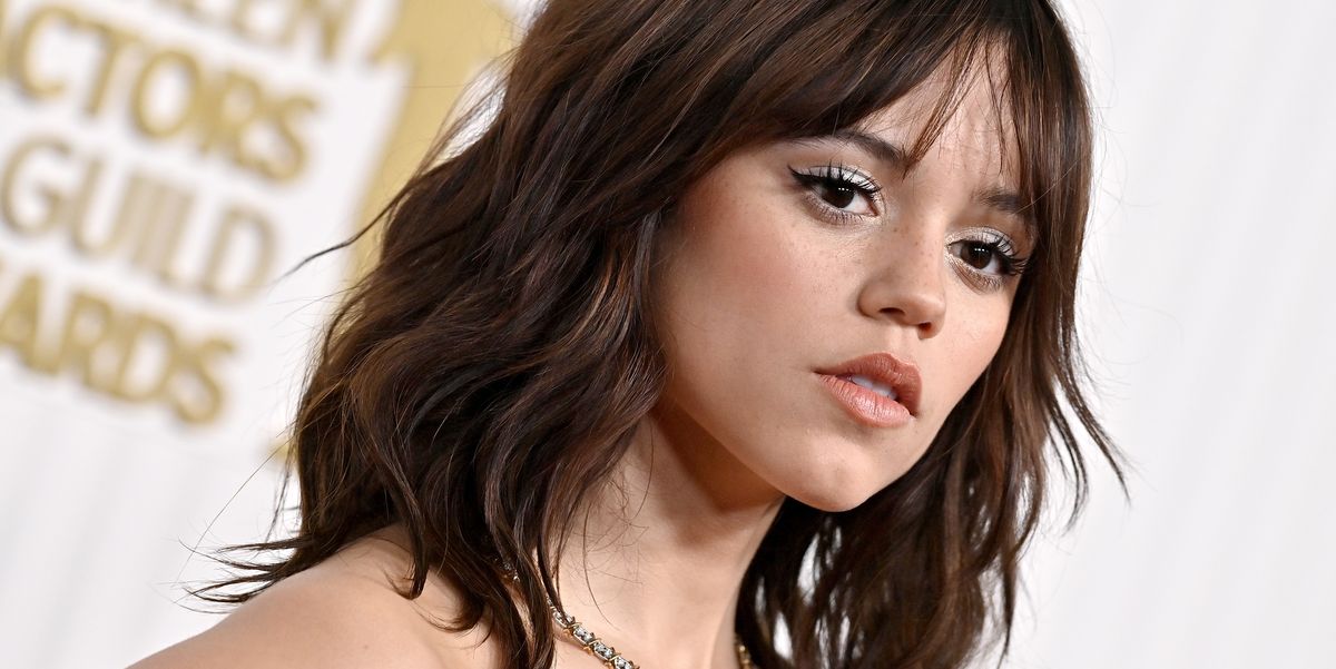 Watch Jenna Ortega Step Out in the Most Epic Leather Corset Dress