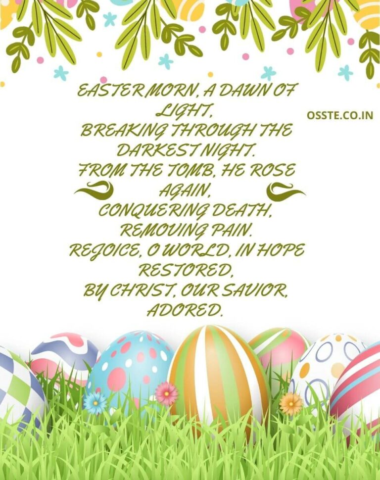 Best 23+ Short Religious Easter Poems 2024 for Kids To Read As Prayers In Church & School