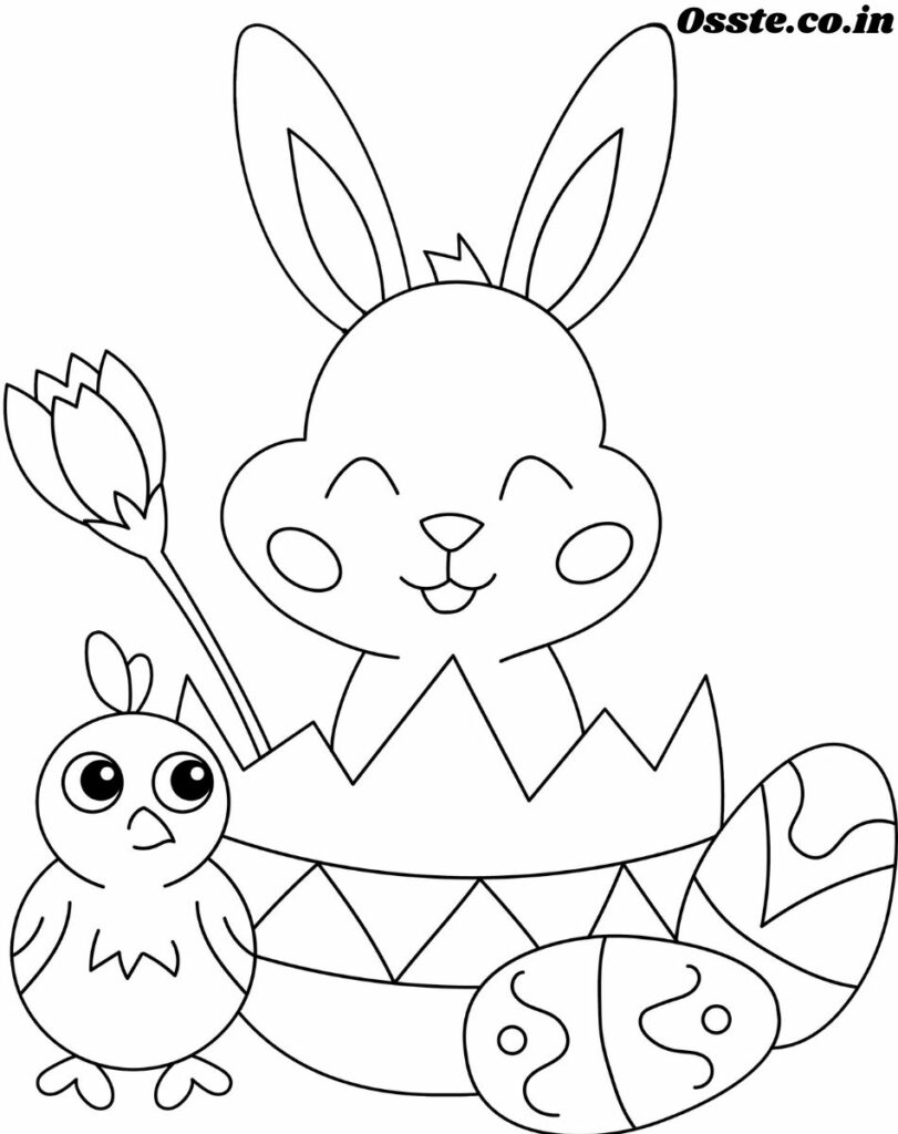 Easter drawing for Toddlers