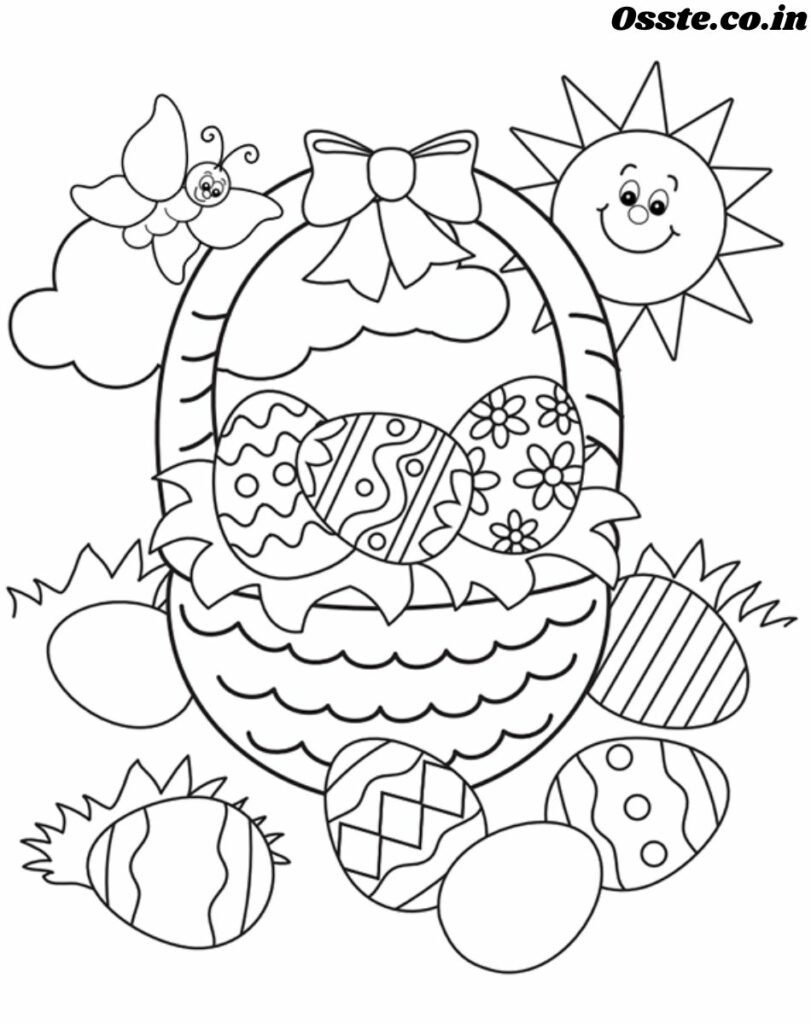 Easter drawing for kids