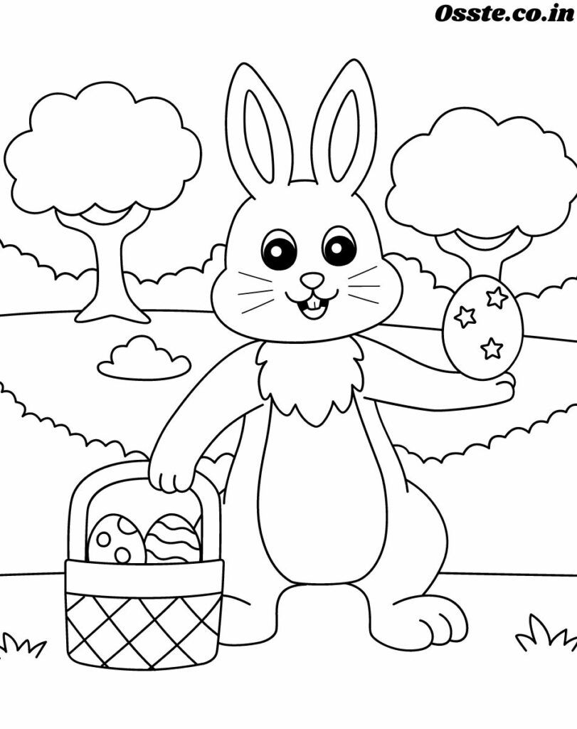 bunny Easter drawing