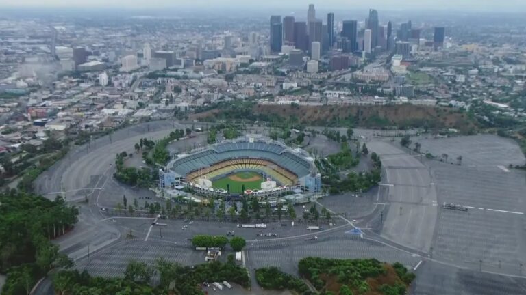 Dodger Stadium Flood Confusion Cleared: Optical Illusion Causes Social Media Buzz