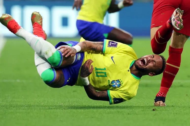 Neymar's Knee Injury A Blow to Brazil's World Cup Hopes
