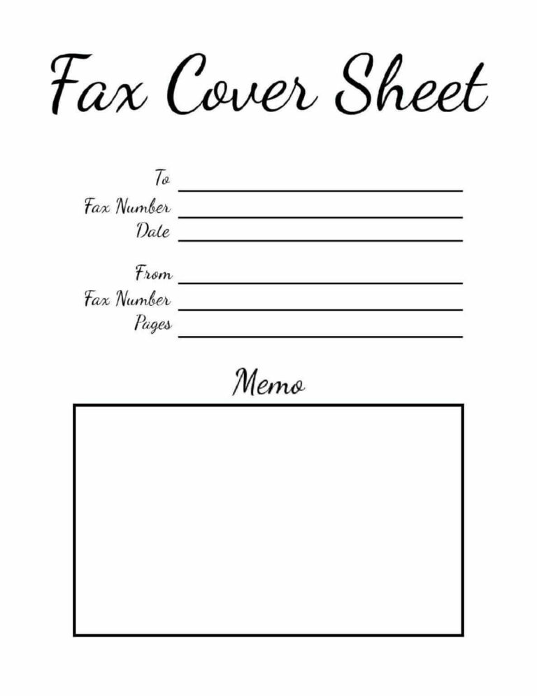 FREE 11+ Sample Fax Cover Sheet Templates in MS Word