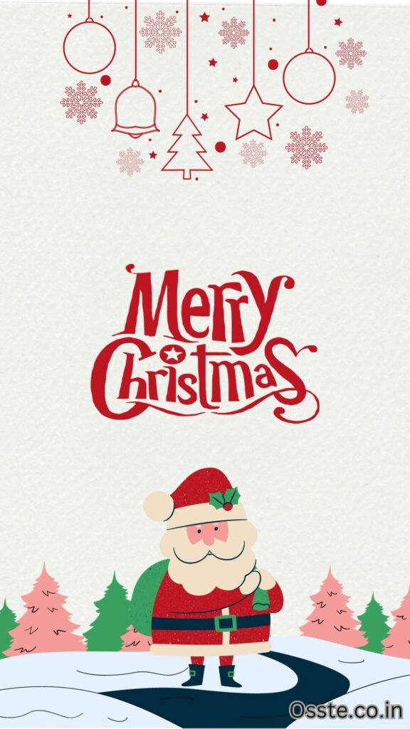 Christmas collage wallpaper iPhone